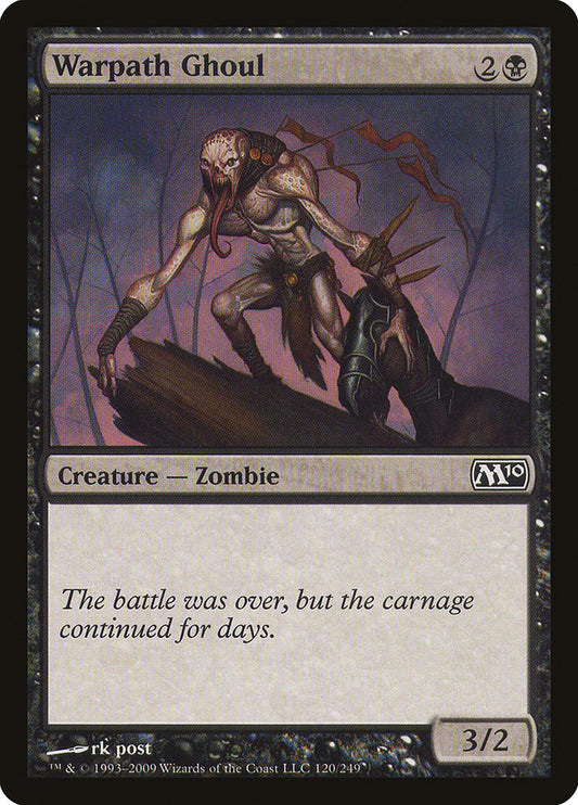 Warpath Ghoul - (Foil): Magic 2010