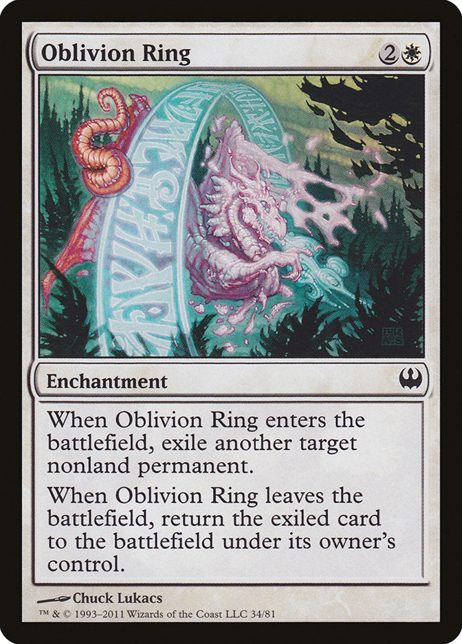 Oblivion Ring: Duel Decks: Knights vs. Dragons