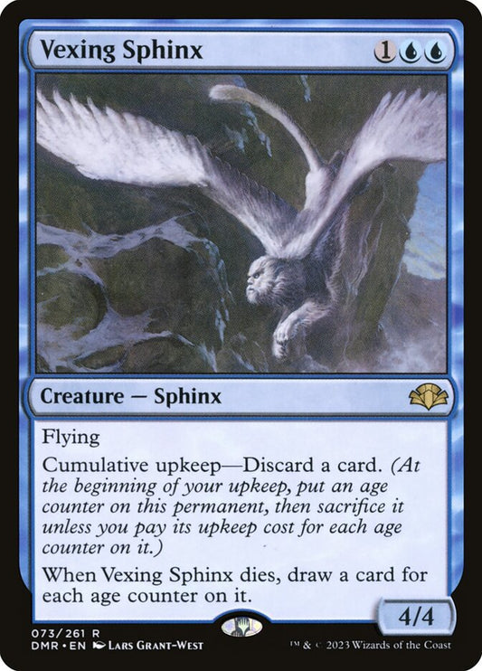 Vexing Sphinx - (Foil): Dominaria Remastered