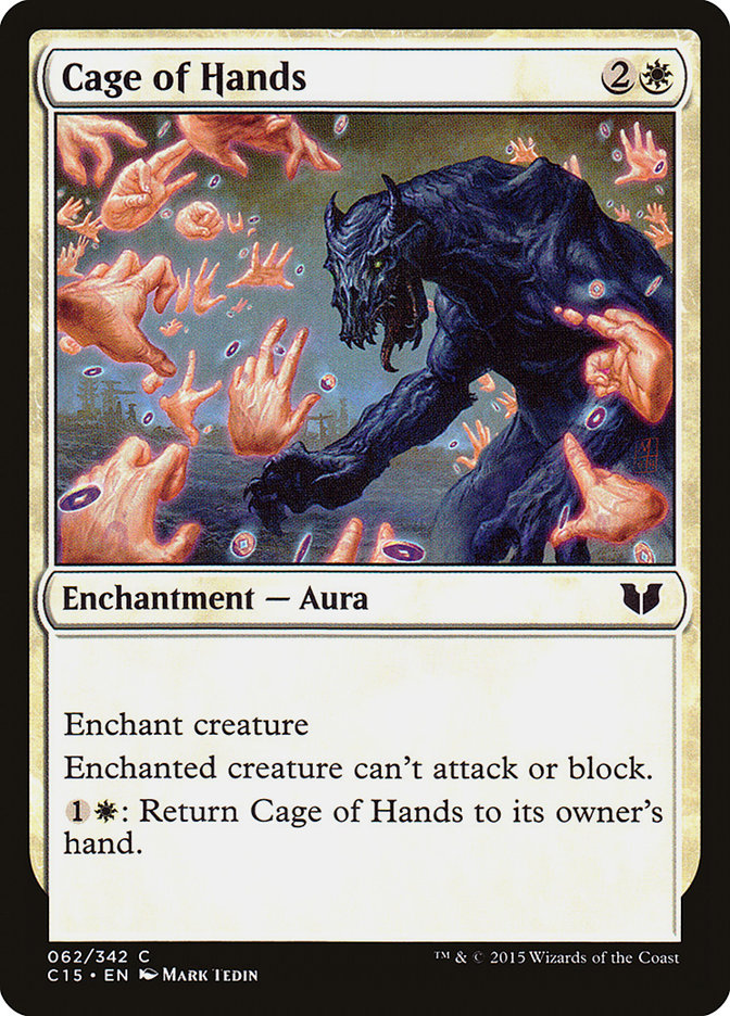 Cage of Hands: Commander 2015