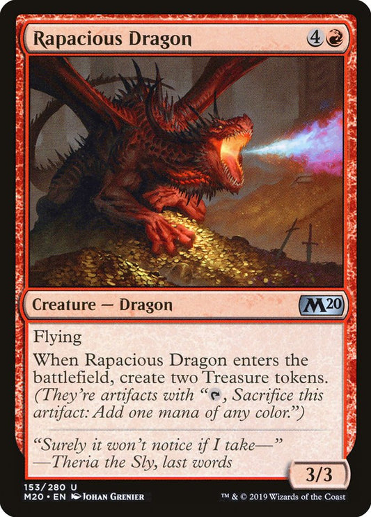 Rapacious Dragon: Core Set 2020