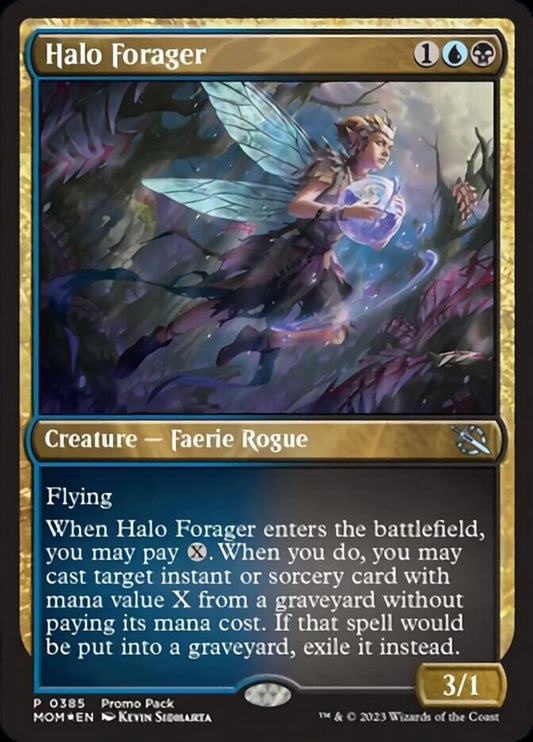 Halo Forager (Promo Pack) (March of the Machine) - (Foil): March of the Machine
