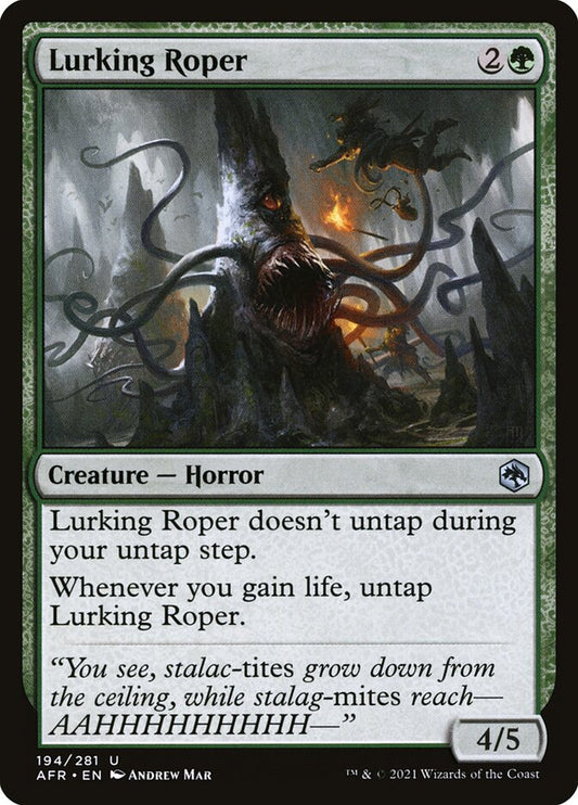 Lurking Roper: Adventures in the Forgotten Realms