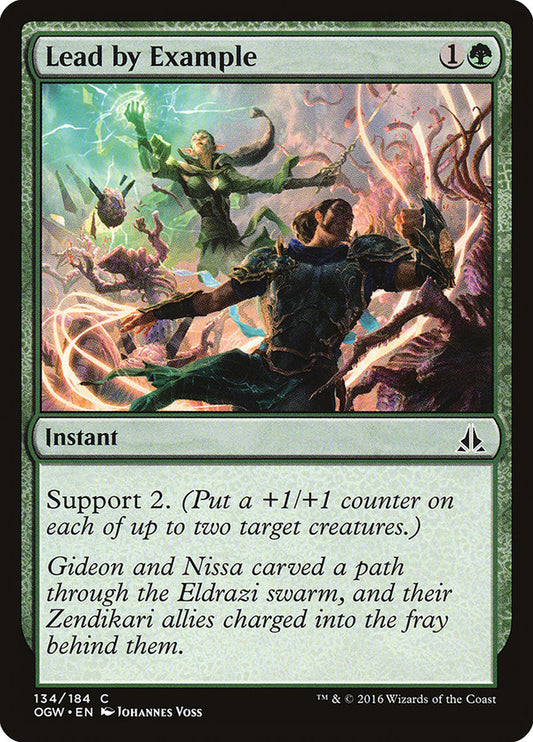 Lead by Example - (Foil): Oath of the Gatewatch