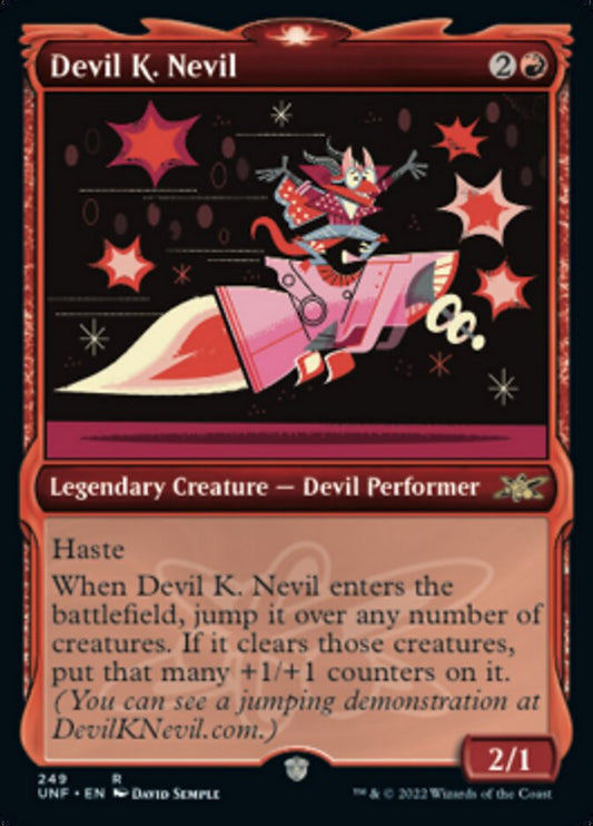Devil K. Nevil (Showcase) - (Foil): Unfinity