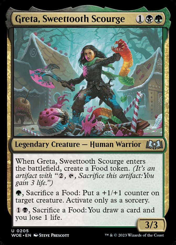 Greta, Sweettooth Scourge - (Foil): Wilds of Eldraine