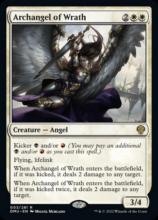 Archangel of Wrath - (Foil): Dominaria United