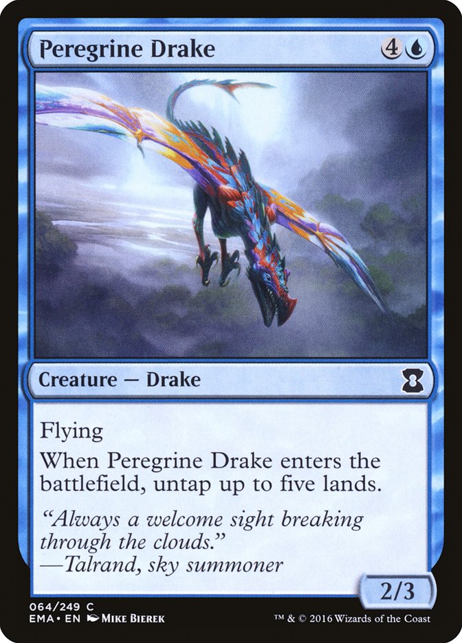 Peregrine Drake - (Foil): Eternal Masters