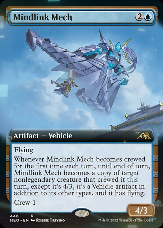 Mindlink Mech (Extended Art) - (Foil): Kamigawa: Neon Dynasty