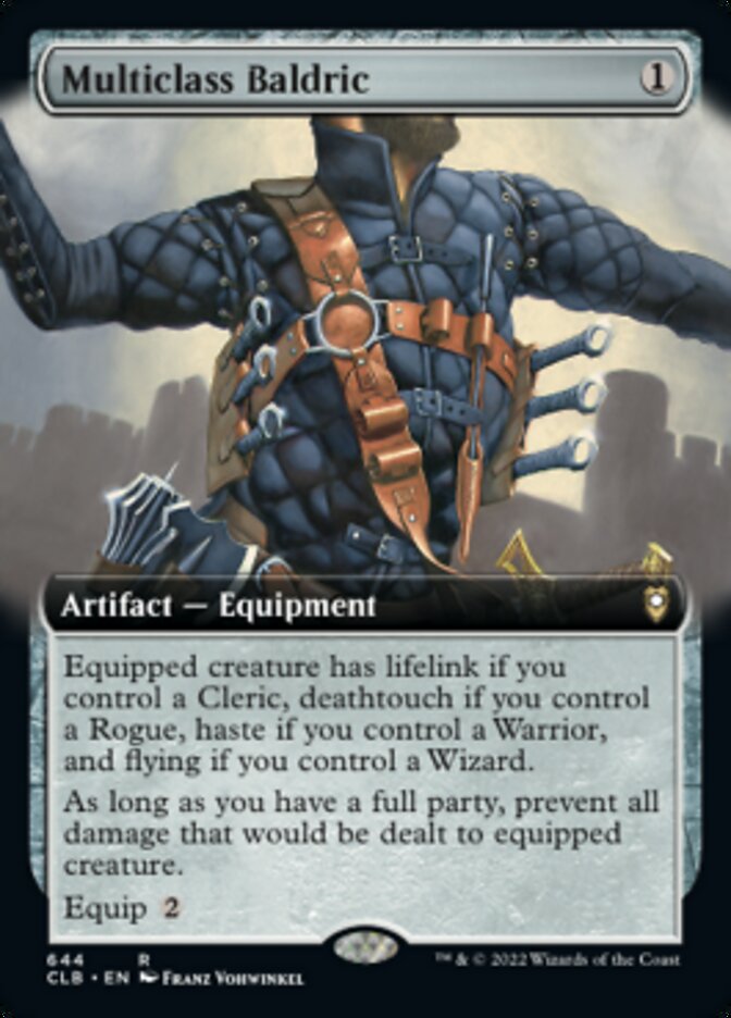 Multiclass Baldric (Extended Art): Commander Legends: Battle for Baldur's Gate