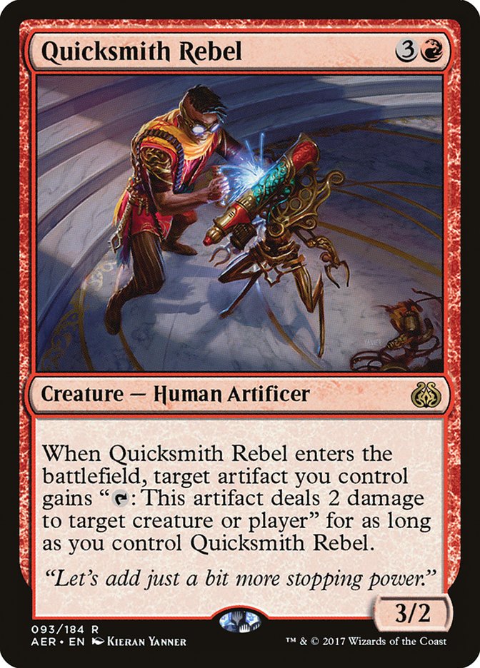 Quicksmith Rebel - (Foil): Aether Revolt