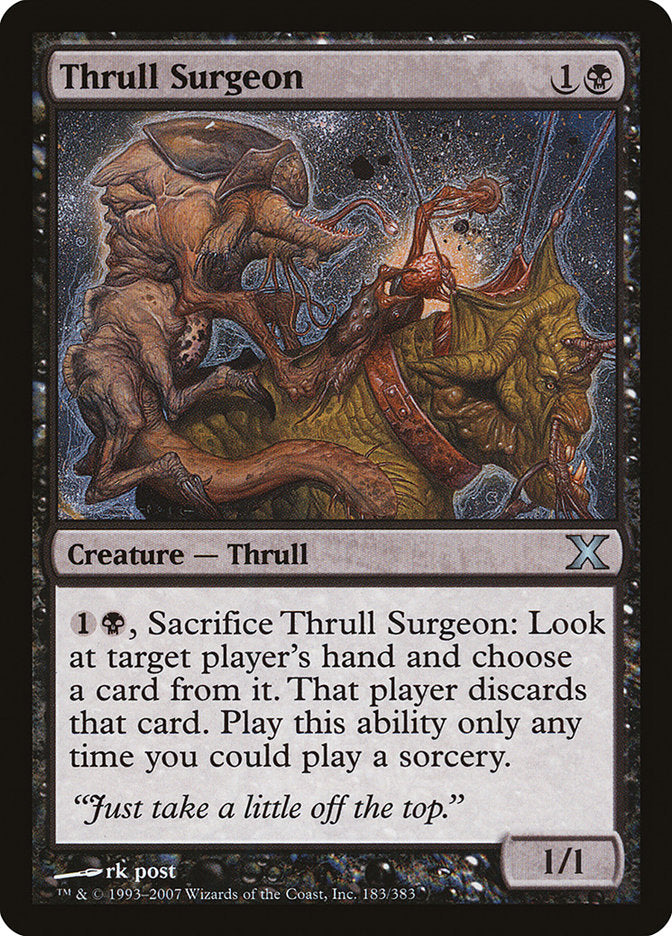 Thrull Surgeon - (Foil): Tenth Edition