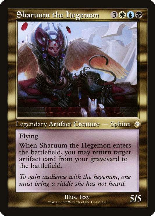 Sharuum the Hegemon (Retro Frame): The Brothers' War Commander