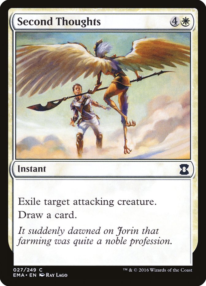 Second Thoughts - (Foil): Eternal Masters
