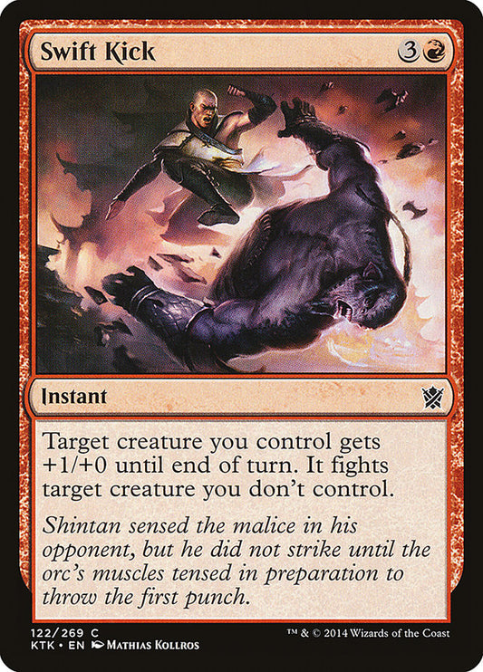Swift Kick - (Foil): Khans of Tarkir