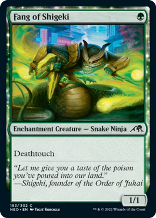 Fang of Shigeki - (Foil): Kamigawa: Neon Dynasty