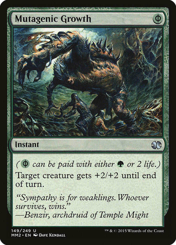 Mutagenic Growth: Modern Masters 2015