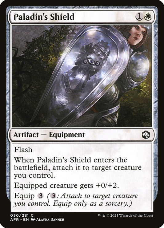 Paladin's Shield - (Foil): Adventures in the Forgotten Realms