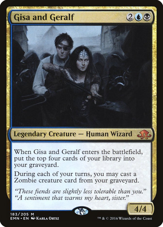 Gisa and Geralf - (Foil): Eldritch Moon