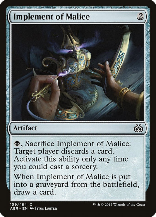 Implement of Malice - (Foil): Aether Revolt