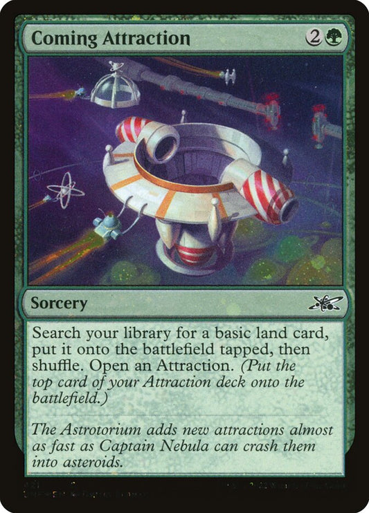 Coming Attraction (Galaxy Foil) - (Foil): Unfinity