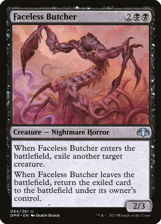 Faceless Butcher - (Foil): Dominaria Remastered