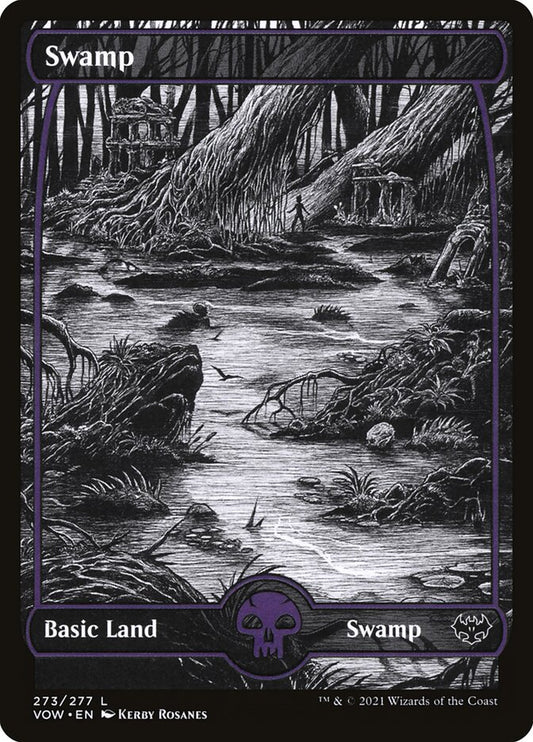 Swamp (#273) (Full Art): Innistrad: Crimson Vow