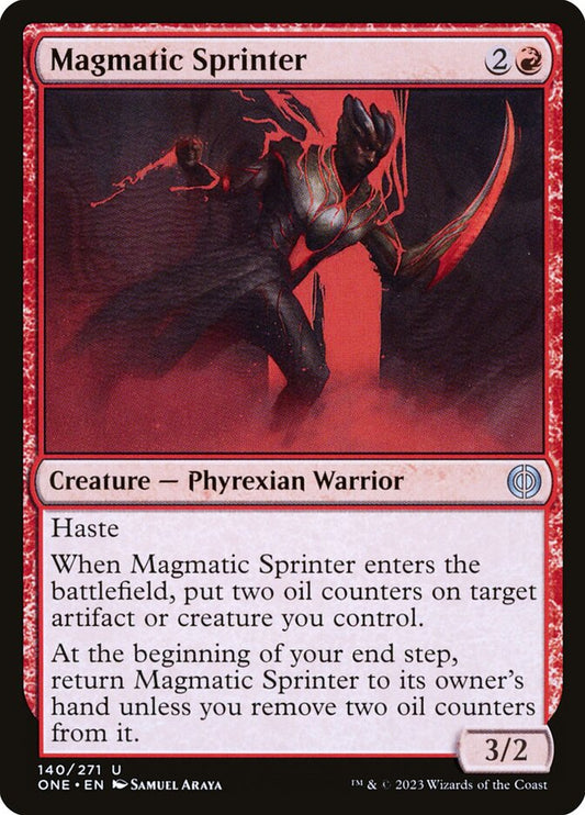 Magmatic Sprinter: Phyrexia: All Will Be One