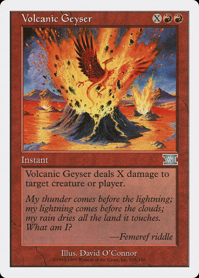 Volcanic Geyser: Classic Sixth Edition