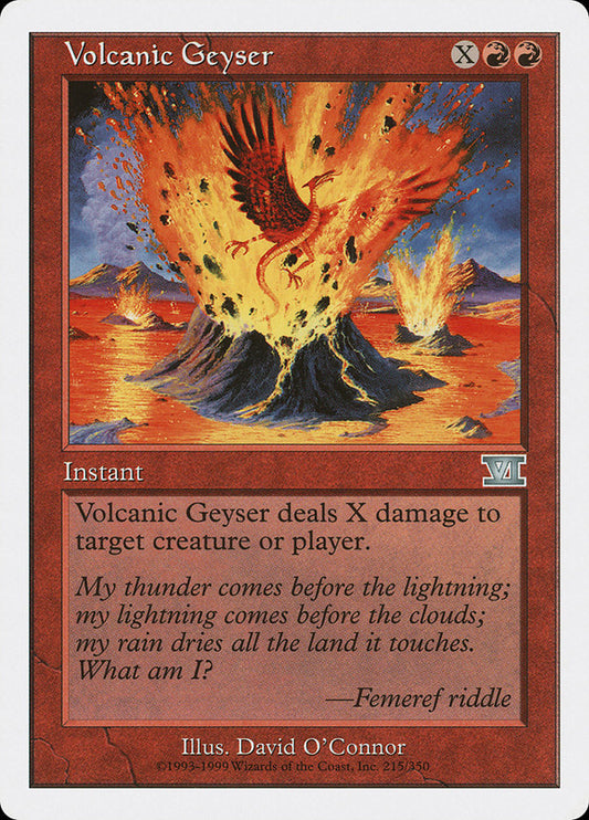 Volcanic Geyser: Classic Sixth Edition
