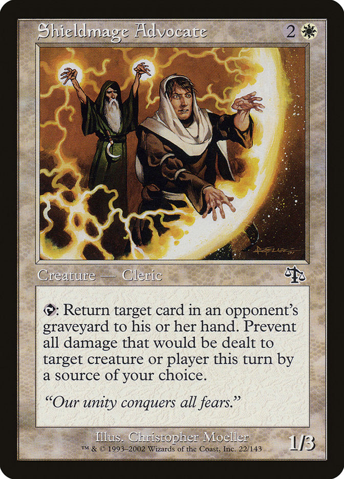Shieldmage Advocate - (Foil): Judgment
