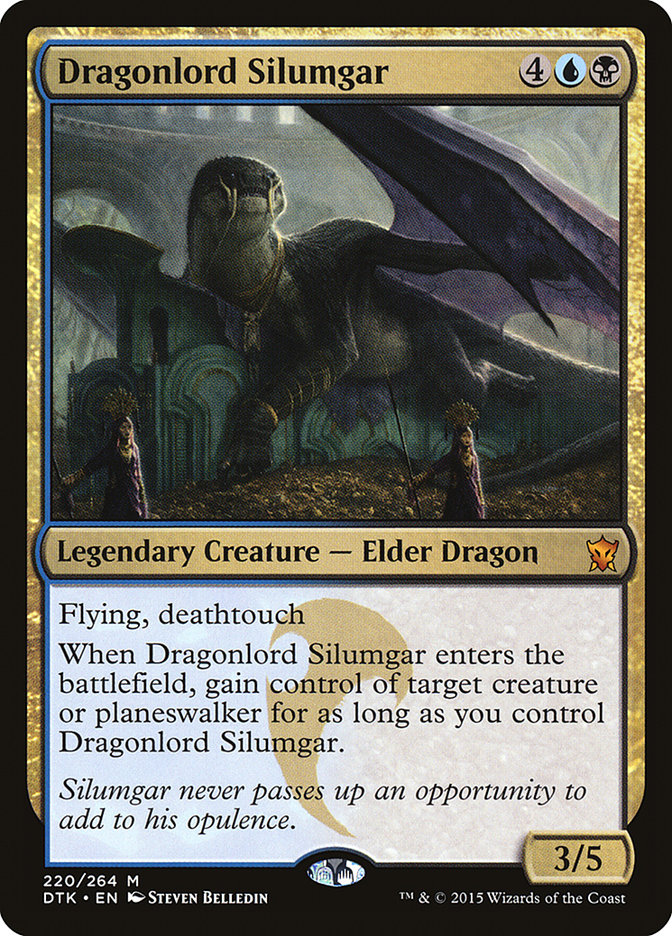 Dragonlord Silumgar - (Foil): Dragons of Tarkir