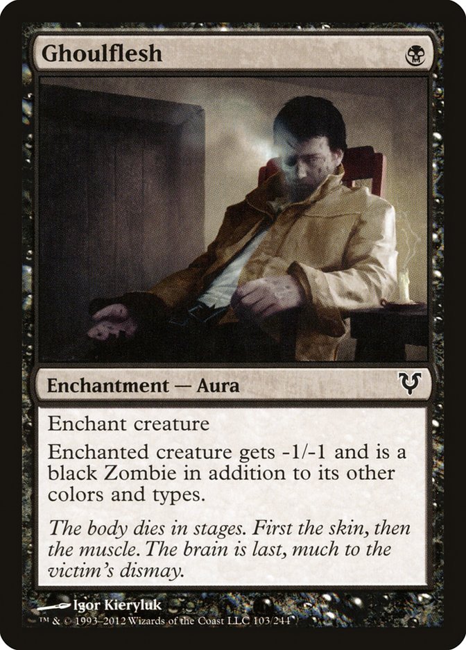 Ghoulflesh - (Foil): Avacyn Restored