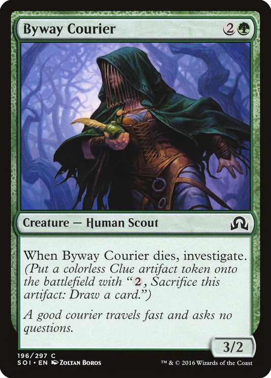 Byway Courier - (Foil): Shadows over Innistrad