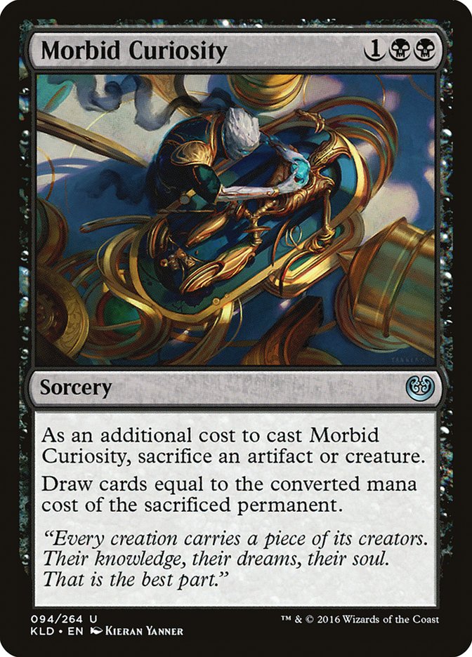 Morbid Curiosity - (Foil): Kaladesh