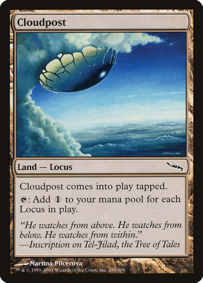 Cloudpost - (Foil): Mirrodin