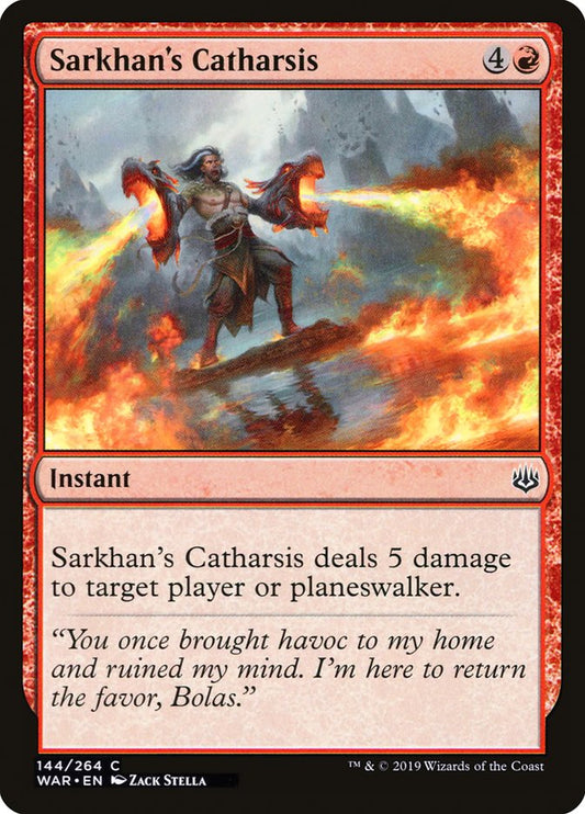 Sarkhan's Catharsis: War of the Spark