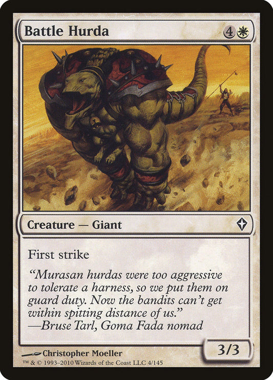 Battle Hurda - (Foil): Worldwake