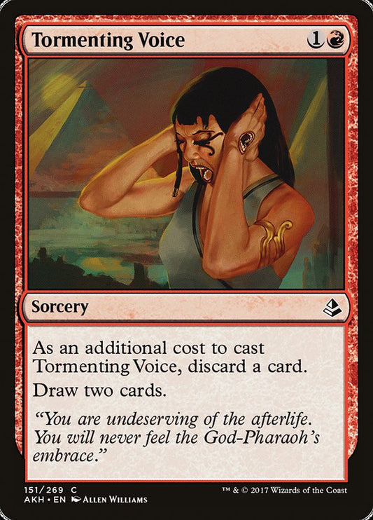 Tormenting Voice - (Foil): Amonkhet