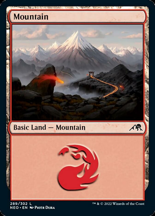 Mountain (#289): Kamigawa: Neon Dynasty