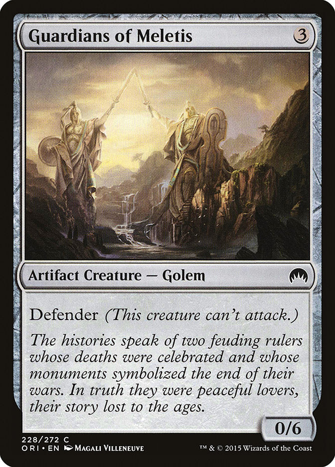 Guardians of Meletis - (Foil): Magic Origins