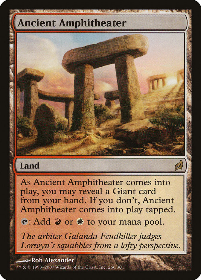 Ancient Amphitheater - (Foil): Lorwyn