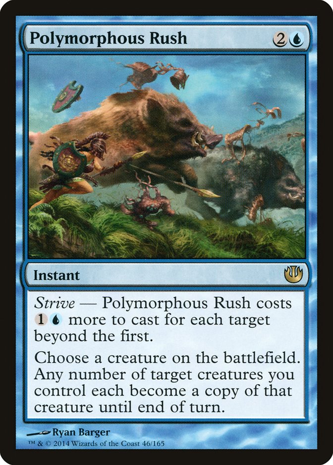 Polymorphous Rush - (Foil): Journey into Nyx