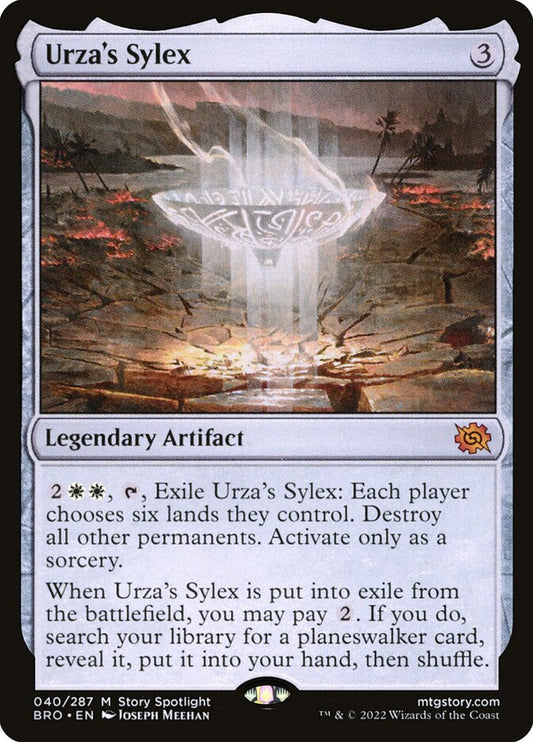 Urza's Sylex - (Foil): The Brothers' War