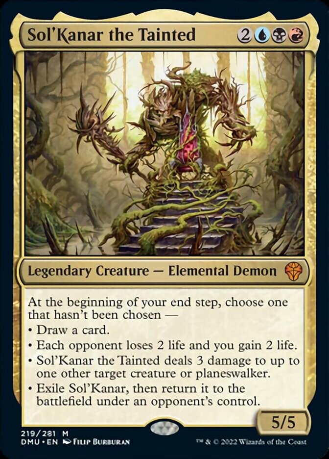 Sol'Kanar the Tainted - (Foil): Dominaria United