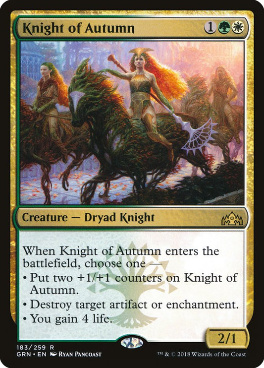 Knight of Autumn: Guilds of Ravnica