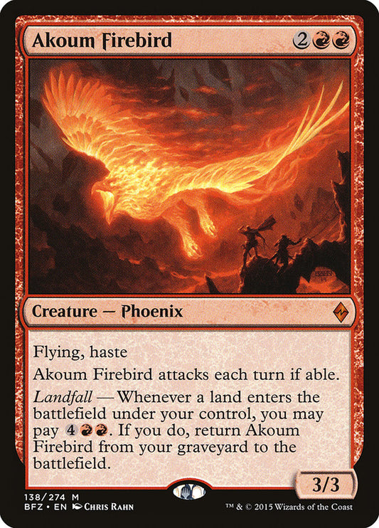 Akoum Firebird: Battle for Zendikar