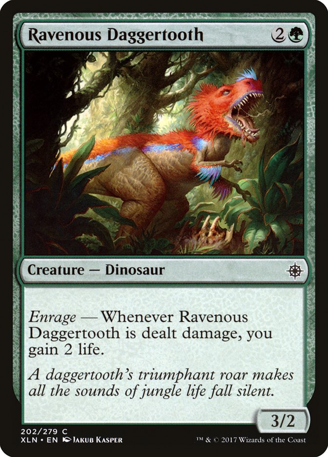 Ravenous Daggertooth: Ixalan