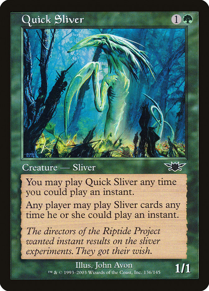 Quick Sliver: Legions