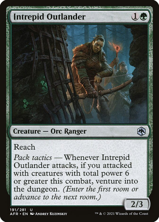 Intrepid Outlander - (Foil): Adventures in the Forgotten Realms